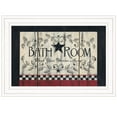 thumbnail image 2 of Bathroom By Linda Spivey Printed Framed Wall Art Wood Multi-Color, 2 of 3