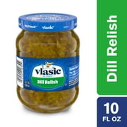 Vlasic Kosher Dill Pickle Relish, Dill Relish, 10 Oz