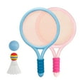thumbnail image 3 of Almencla Colorful Kids Badminton Racket with Ball and Shuttlecock Set, Double Sports Toys Blue Pink, 3 of 8