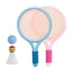thumbnail image 3 of Raqueta de tenis de bádminton con pelota de volante de bádminton para entrenamiento Azul rosado Cola Raquetas de bádminton, 3 of 8
