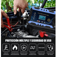 thumbnail image 4 of Cargador Inteligente BLOOSOM de 12v 6a para Batería de Auto Moto Negro/Azul, 4 of 4