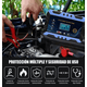 thumbnail image 4 of Cargador Inteligente BLOOSOM de 12v 6a para Batería de Auto Moto Negro/Azul, 4 of 4