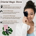 thumbnail image 2 of GFDYREE Gua Sha Facial Body Massage Tools, Unique 9-Edge Gua Sha Bian Stone, 3D Gua Sha Stone with Ridges, Gentle Gua Sha Scraping Massage Tool Black (E-Box), 2 of 7