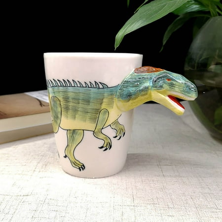 

Thai hand-painted three-dimensional animal Mug ceramic coffee cup boyfriend birt