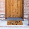 thumbnail image 4 of BINGLI Beach Door Mat for Front Door 16"x24", Door Mat for Indoor & Outdoor Entrance, Beach Home Door Doormat with Non Slip Backing, Coir Welcome Doormat for Entryway Patio Porch,Sea Shells, 4 of 4