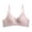 Pink, variant on Women Sports Bras Wireless No Underwire Solid Color Breathable Comfort Seamless Support for Yoga Workout Large Size Activewear