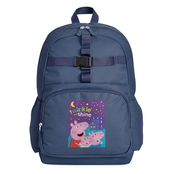 CafePress - Peppa Pig: Twinkle And Shine - Cute School Travel Backpack