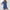 Blue, variant on Rigardu nightgowns for women Womens Short Sleeve Striped Printing Sleepshirt Scoopneck Cute Nightdress Comfy Nightgown Dress Black + XXL