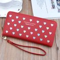 thumbnail image 4 of Lady Wallet Large Capacity All-match Heart Fashion Card Wallet Clutch Pouch, 4 of 6