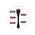 thumbnail image 2 of 0.5 mm Home Use 540 Micro Needles Titanium Derma Roller Skin Beauty Care Face Massage Roller Tool, 2 of 7