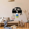 thumbnail image 5 of African Elephant Household Decor Wooden Wall Hooks Wall Hanger Coat Rack Keys Bags Clothes Multi-Purpose Keys Handbags Hook Gift for Designer, 5 of 9