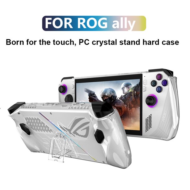 Protector De Consola Cubierta rígida para consola de PC, cubierta protectora transparente a prueba de golpes para ASUS Rog Ally 7 2023