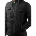 thumbnail image 5 of Ma Croix Mens Quilted Jacket Business Casual Diamond Fleece Lined Padded Winter Jackets, 5 of 7