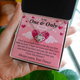 thumbnail image 2 of To My Fiancee Love You Infinity Knot Necklace Message Card, 2 of 17