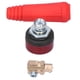 thumbnail image 3 of Acoplador rápido, 2 paquetes Conector de cable de acoplador rápido Enchufe de acoplador rápido Valor excepcional, 3 of 14