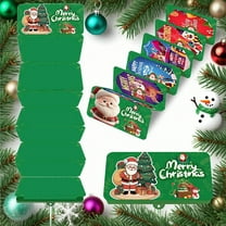 KOYPTL Christmas gREEn Envelope with 10 Slots for Cash,Christmas Money Cards Holder Surprise Party Red Envelope Money Box Gift Card- Holiday Gift Storage Christmas Monetary Gifts