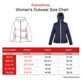 thumbnail image 2 of Rokka&Rolla Women's Packable Mesh Rain Jacket Lightweight Windbreaker, 2 of 14
