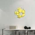 thumbnail image 1 of Pegatinas de Pared de Acrílico Espejado con Forma de Balón de Fútbol para Decoración de Pared, para Habitación de Niños y Niñas, Sala de Estar y Dormitorio., 1 of 6