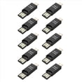 thumbnail image 1 of 10X Adaptador de Lector de Tarjetas USB 3.1 Tipo C USB-C una Micro-SD TF para PC Celular, 1 of 5