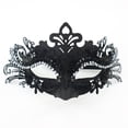 thumbnail image 1 of Masquerade Mask For Women, Colorful Painting Rhinestone Inlaid Metal Half Face Cover Cosplay Costume For Cosplay Theme Party, 1 of 7