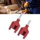 thumbnail image 5 of Aislador Eléctrico De Cerca Eléctrica, Funda De Montaje, Herramientas De Instalación De Cerca Electrónica De Plástico Para Granja, 2 Uds., 5 of 7
