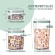 thumbnail image 5 of Contenedores de almacenamiento de alimentos Ankou herméticos, 3 piezas (500, 1200, 1800 ml), 5 of 6