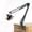 Black, variant on Webcam Stand Webcam Clamp Mount Suspension Scissor Tripod Stand Holder for Live Streaming,Video Recording