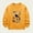 Yellow-06, variant on Sentuca Kids Girls Sweatshirts Crew Neck Pullover Sweatshirt Long Sleeve Cute Graphic Shirts for Fall Clothes
