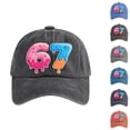 thumbnail image 3 of 67 Hat Six Seven for Men Women，Funny Baseball Caps 6 7 White Elephant Gifts for Coworkers Friends, 3 of 3