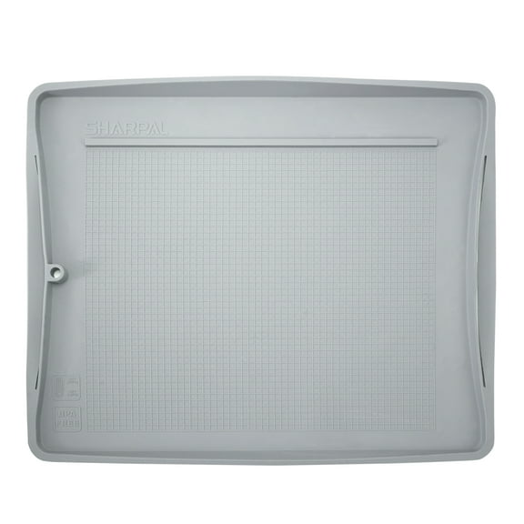 SHARPAL 149H Sharpen-No-Mess Silicone Sharpening Stone & Whetstone Tray, Knife Sharpener Mat with Anti-Slip Textures, Stopper Bar & Basket-Style Handles, 0.21 gal (800 mL) Water Storage