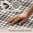 thumbnail image 6 of ODIKA 8'x10' Washable Area Rug Durable, Non-Slip Rag Checkered Layered Gingham Border Doormat Farmhouse Plaid for Living Room, Under Sectional, Family, 6 of 7
