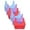 2Purple+2Red+2Blue, variant on Valcatch Womens Breathable Sports Bra - Wirefree Sleep Bra,3Pack/S-5XL
