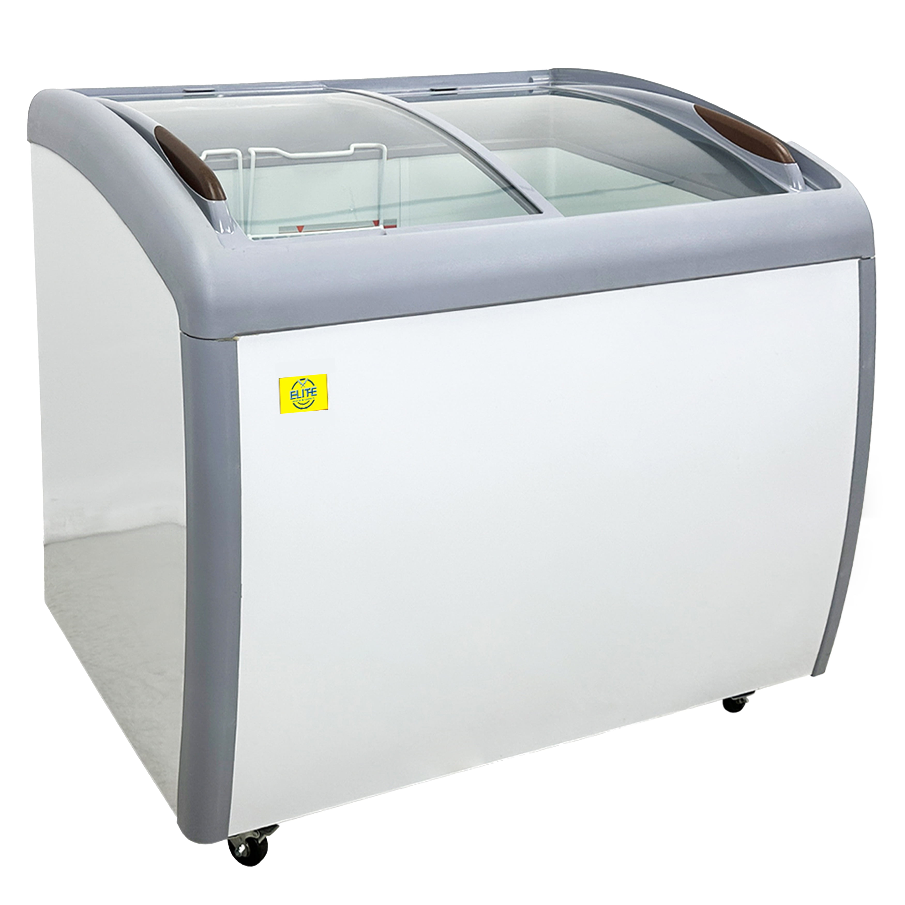 39 in. Commercial Chest Freezer with Two Basket Inside 6.7 Cu. Ft. Ice Cream Gelato Chest Freezer , NSF Certified