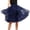Navy, variant on Women's Tulle Skirts Layered Tulle Ballet Tutu Skirt Prom Party Skirt Elastic Tulle Tutu Skirts Women's Girls Party Favor Dance Tulle Skirts Carnival Costumes for Women