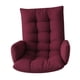 thumbnail image 3 of Cojines para muebles de jardín, cojines para mecedoras de exterior, salón, Rojo, 3 of 9