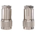thumbnail image 1 of 2 Pcs N Type Male Clamp RG213 7D-FB RF Coaxial Connector, 1 of 5