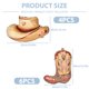 thumbnail image 2 of Globos de Fiesta SISABAMA 10 Piezas Botas y Sombreros de Vaquero Western, 2 of 6