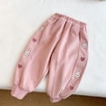 thumbnail image 2 of SJLDQY Girls Sweatpants Wide Leg Comfy Joggers for Girls Casual Sweat Pants with Pockets, 2 of 7