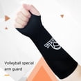 thumbnail image 6 of Toudaret 2Pcs Volleyball Arm Sleeves Thumb with Pads Hole Design High Elastic Forearm Sleeves Padded Volleyball Sleeves, 6 of 8
