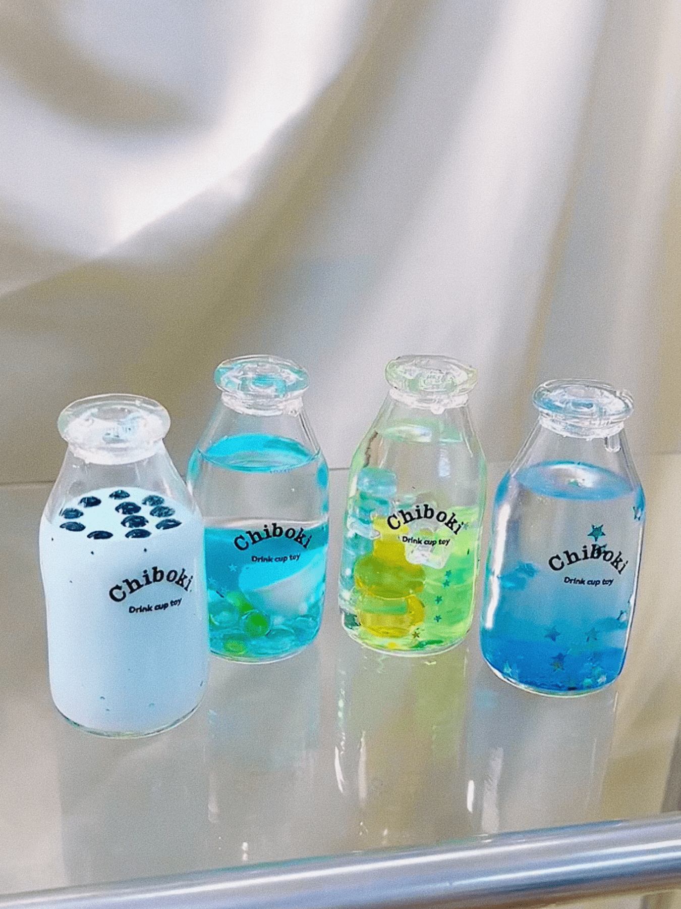 Boba Bottle Squishy Toy, Milk Bottle Stress Ball Fidget Toys with ASMR Sensory for Anti Stress Relief, Novelty Gift for Kids & Adults