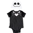 thumbnail image 1 of Body y gorro Disney Jack Skellington para bebé recién nacido de 3 a 6 m, 1 of 7