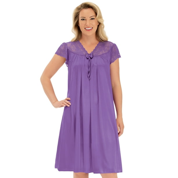 Collections Etc. - Collections Etc Women's Stylish Polyester Silky Lace ...