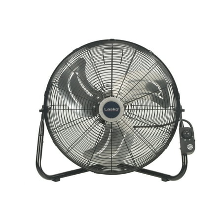 Lasko 20" Max Performance 3-Speed Fan with Quick Mount, Model #2265QM, Silver with Remote