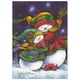 thumbnail image 5 of Yuarrent Pintura de diamantes de Navidad Decoración de pared de diamantes de imitación Muñeco de nieve Pinturas para el hogar Type2 NO2, 5 of 6