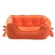 thumbnail image 1 of Greeniant Acurrúquese con la cama para perros de su amigo peludo con fondo elevado de la prenda impermeable de la cama del animal doméstico de Suministros para perros naranja S, 1 of 6