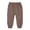 Coffee, variant on Girls Boys Full Length Leggings Soft Comfortable Stretchy Sweatpants Jogger Pants