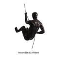 thumbnail image 4 of Ounissouiy Exquisita estatua de esculturas de pared de hombre trepador para un toque único, colgante creativo de estatua de escalador de roca Decoración del hogar Negro antiguo tipo 1, 4 of 6