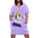 thumbnail image 2 of Dalmatian If the Crown Fits Loose Pocket Dress Dresses dresses for women 2025, 2 of 7