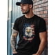 thumbnail image 4 of Men's T-Shirt Eagle American Flag Graphic Tees Cotton Crew Neck Men's Short Sleeve Basic Tshirts, 4 of 7