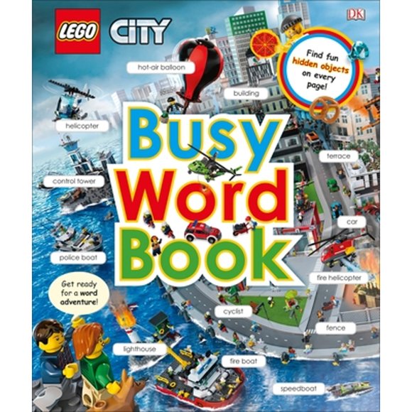 Pre-Owned Lego City: Busy Word Book (Hardcover 9781465466273) by DK